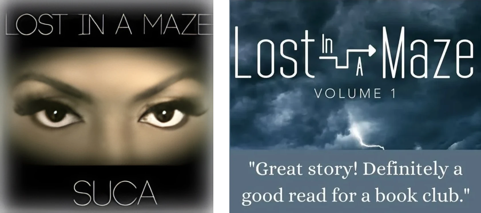 Lost in a Maze book advertisement